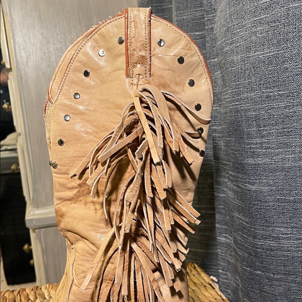 Code West Fringe Cowboy Boots - Picture 3 of 6